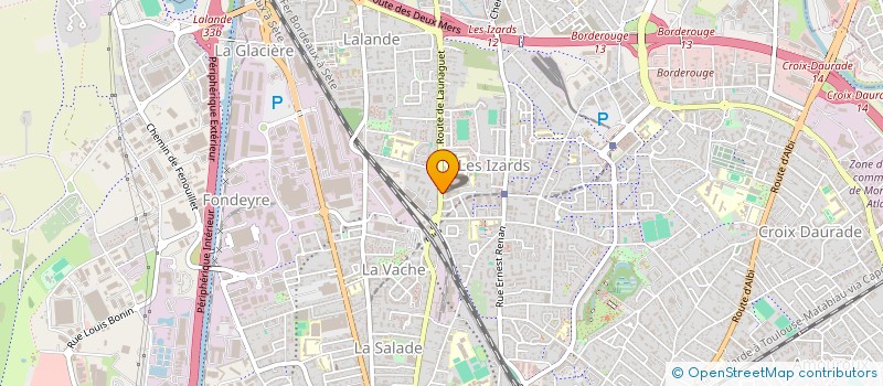 localisation de l'entreprise TOULOUSE INSERTION SPORT  TOULOUSE