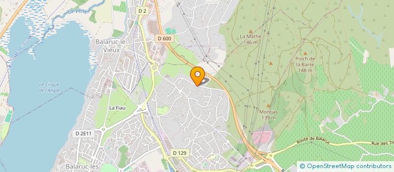 localisation de l'entreprise TOULOUSE INVEST  BALARUC-LES-BAINS