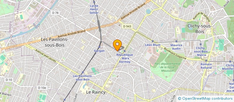 localisation de l'entreprise TOULOUSE KRIEF à LIVRY-GARGAN