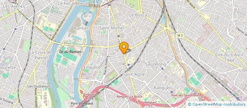 localisation de l'entreprise TOULOUSE LACROSSE à TOULOUSE