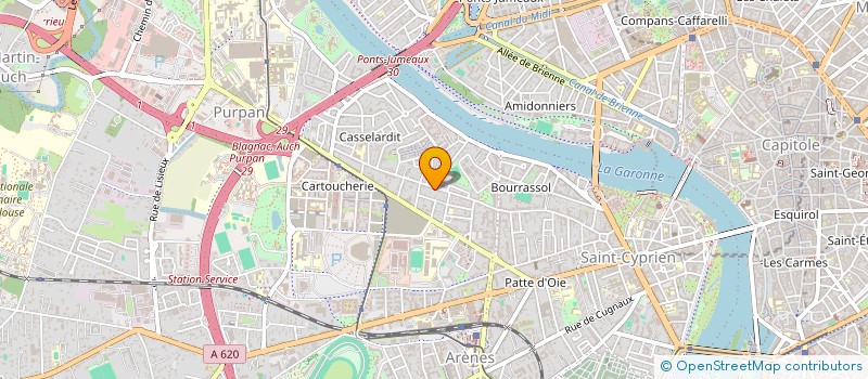 localisation de l'entreprise TOULOUSE LANDERS ESPORT à TOULOUSE