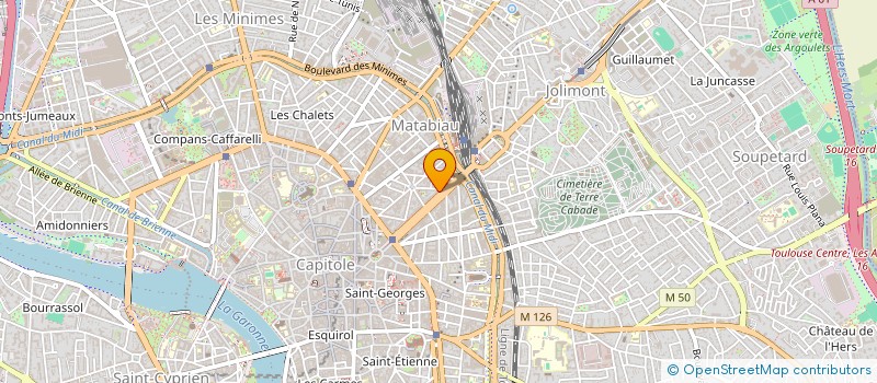 localisation de l'entreprise TOULOUSE LC à TOULOUSE