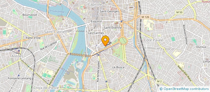 localisation de l'entreprise TOULOUSE LES ORGUES à TOULOUSE
