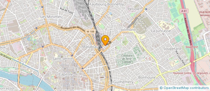localisation de l'entreprise TOULOUSE METROPOLE  TOULOUSE