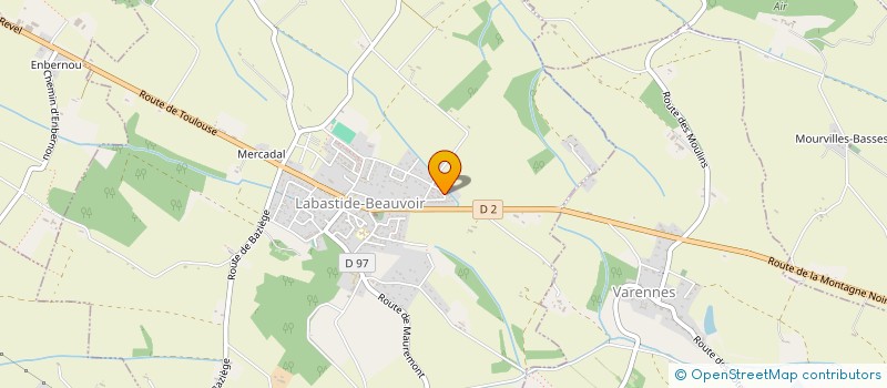 localisation de l'entreprise TOULOUSE OCCITANIE SERVICES  LABASTIDE-BEAUVOIR