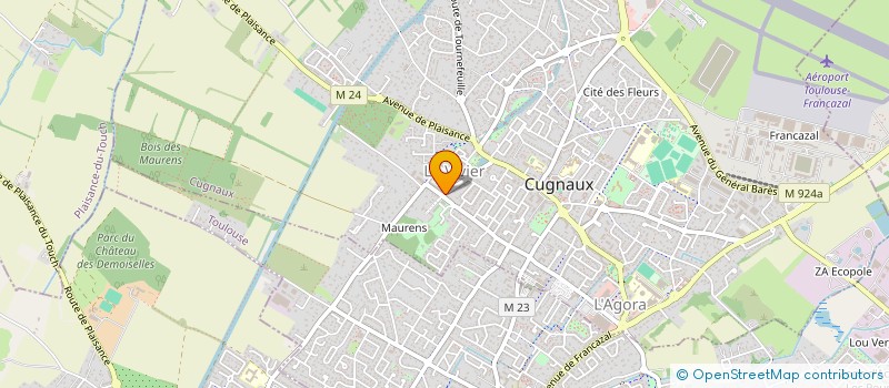 localisation de l'entreprise TOULOUSE PAELLA à CUGNAUX