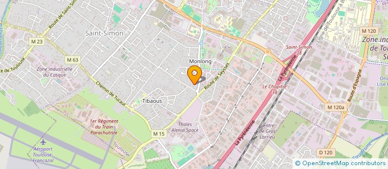 localisation de l'entreprise TOULOUSE PERFORM ASSO à TOULOUSE