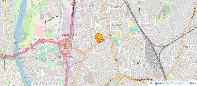 localisation de l'entreprise TOULOUSE PIECES AUTOS à TOULOUSE