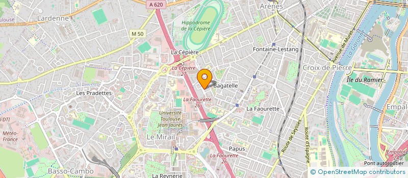 localisation de l'entreprise TOULOUSE PLAQUISTE à TOULOUSE