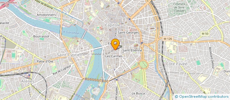 localisation de l'entreprise TOULOUSE PLURIELLE MIDI PYRENEES  TOULOUSE