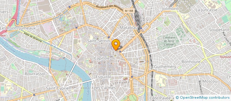 localisation de l'entreprise TOULOUSE POKER CLUB à TOULOUSE