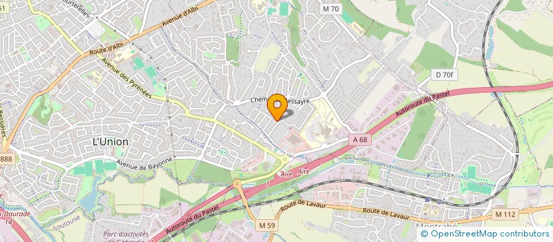 localisation de l'entreprise TOULOUSE RAID ORGANISATION à SAINT-JEAN