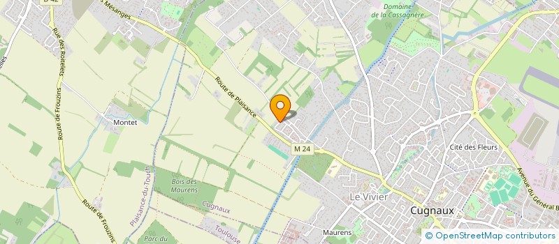 localisation de l'entreprise TOULOUSE RANDO.ROLLER SPORTIVE  CUGNAUX