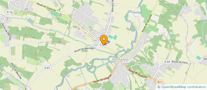 localisation de l'entreprise TOULOUSE RENAU31  SAINT-PAUL-SUR-SAVE