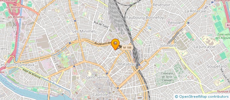 localisation de l'entreprise TOULOUSE ROPE CLIMING à TOULOUSE