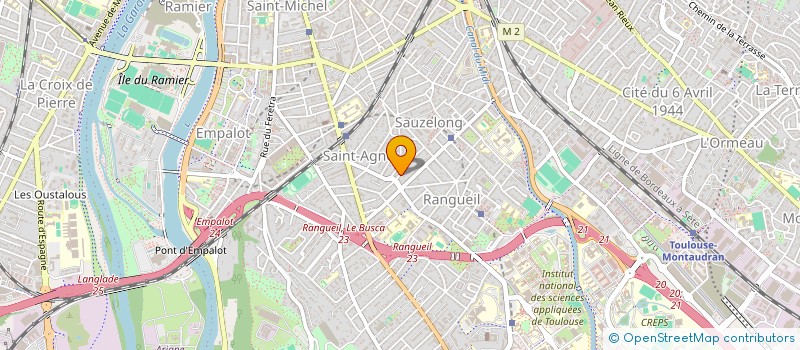localisation de l'entreprise TOULOUSE RUNNING CONNEXION à TOULOUSE