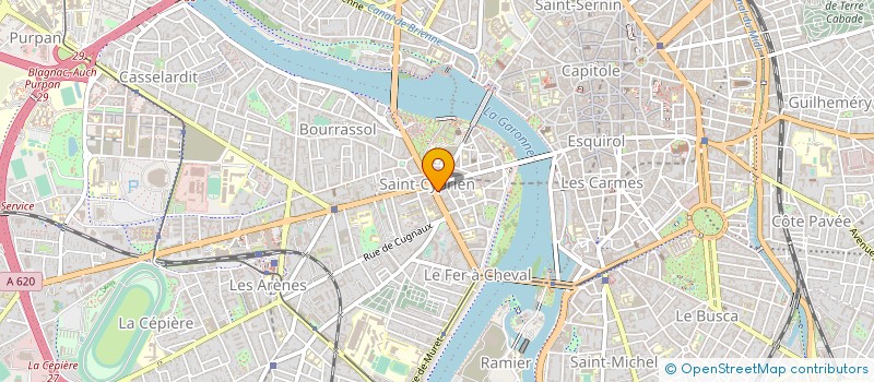 localisation de l'entreprise TOULOUSE SANTE à TOULOUSE