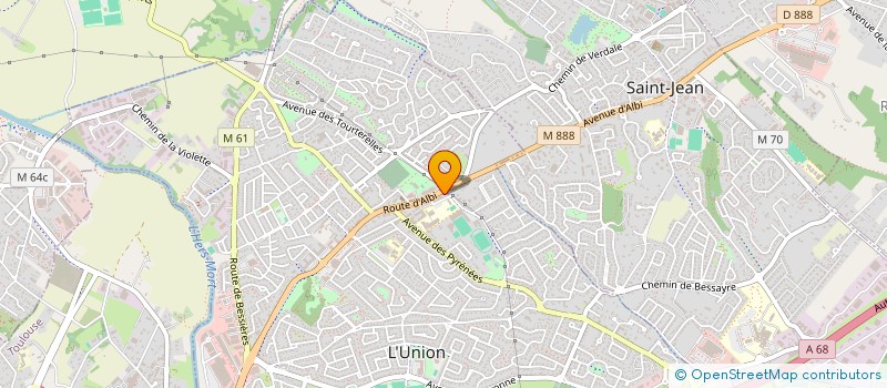 localisation de l'entreprise TOULOUSE SERVICE AUTO à L'UNION