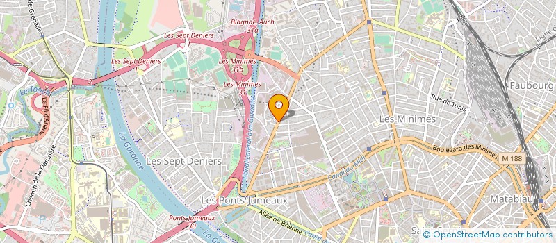 localisation de l'entreprise TOULOUSE SERVICES à TOULOUSE