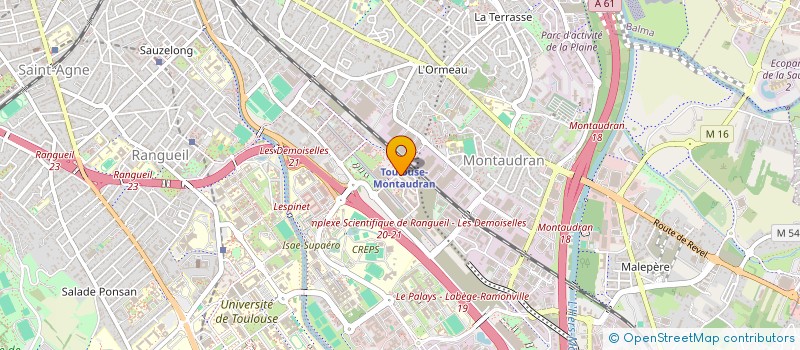 localisation de l'entreprise TOULOUSE SPARTAN DODGEBALL CLUB  TOULOUSE