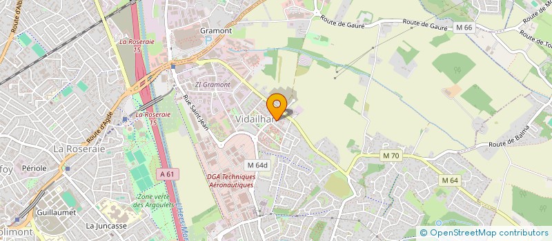 localisation de l'entreprise TOULOUSE SPORT SANTE à BALMA