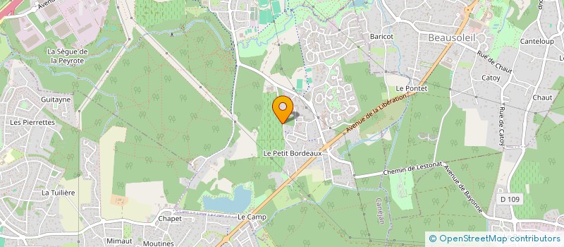 localisation de l'entreprise TOULOUSE TERRAINS  BORDEAUX