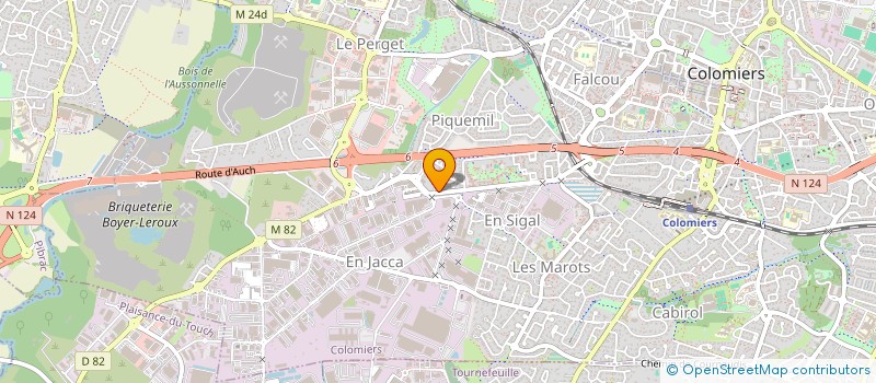 localisation de l'entreprise TOULOUSE TRAVAUX RENOVATION  COLOMIERS