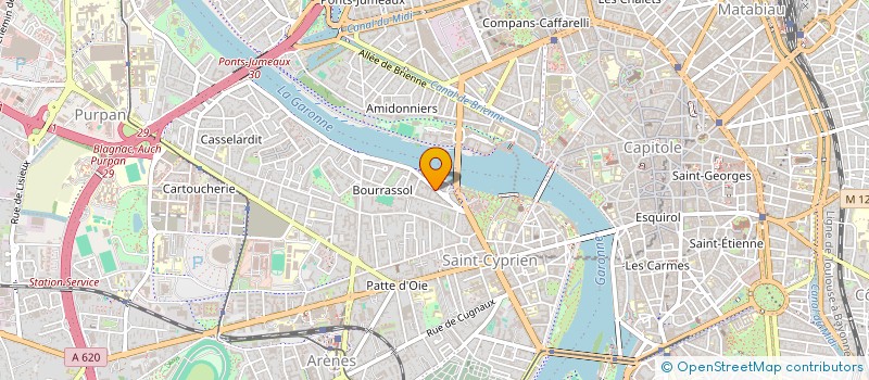 localisation de l'entreprise TOULOUSE TRIPLE SWING à TOULOUSE