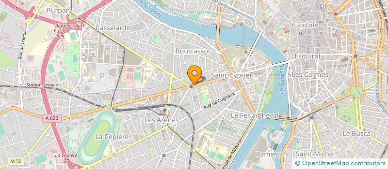 localisation de l'entreprise TOULOUSE VF CAPITOLE à TOULOUSE