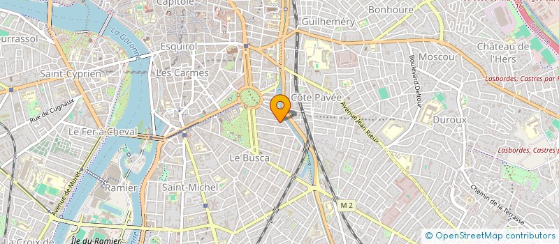 localisation de l'entreprise TOULOUSE VILLAGE à TOULOUSE