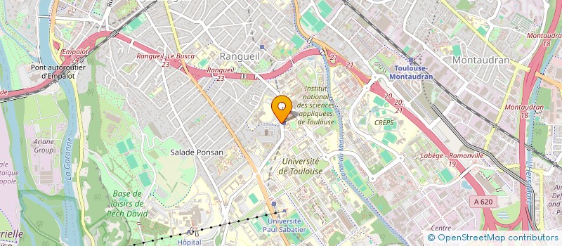 localisation de l'entreprise TOULOUSE YOUNG PHARMA à TOULOUSE