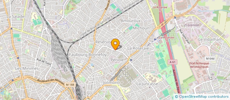 localisation de l'entreprise TOULOUSE ZINC à TOULOUSE