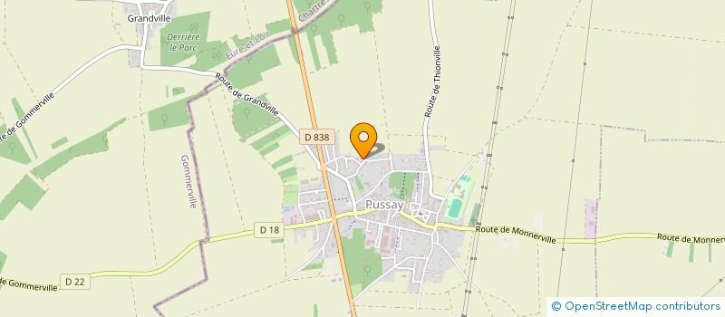 localisation de l'entreprise TOUM PUSSAY  PUSSAY