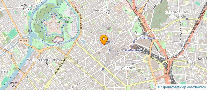 localisation de l'entreprise TOUMA à LILLE