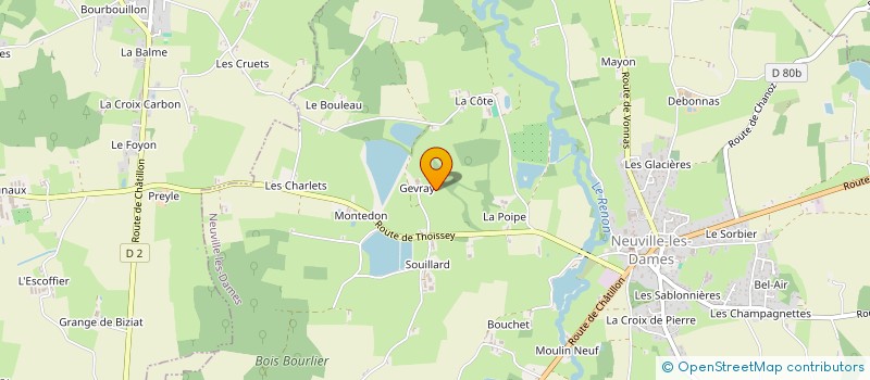 localisation de l'entreprise TOUMAI  NEUVILLE-LES-DAMES