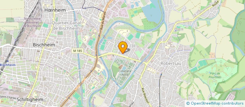 localisation de l'entreprise TOUMAI SECURITE à STRASBOURG