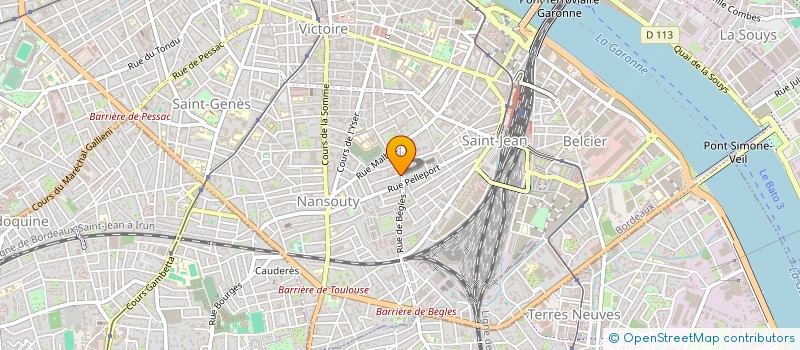 localisation de l'entreprise TOUMASSET  BORDEAUX