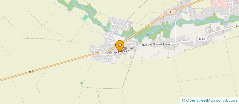 localisation de l'entreprise TOUMELIN-URSULINES  L'EPINE