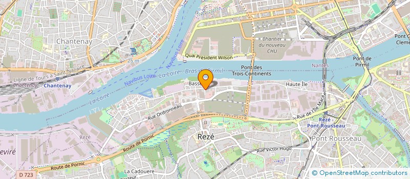 localisation de l'entreprise TOUMI  REZE