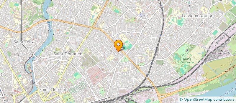 localisation de l'entreprise TOUMOULIN  NANTES
