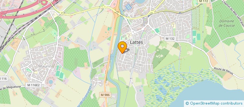 localisation de l'entreprise TOUNE & POC à LATTES