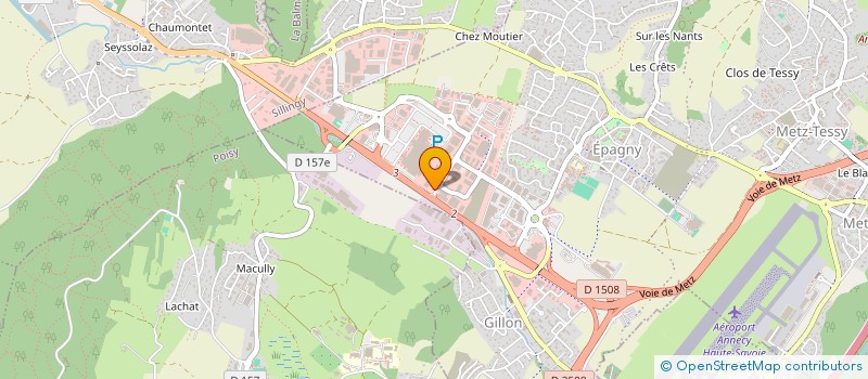 localisation de l'entreprise TOUNGARA  EPAGNY METZ-TESSY