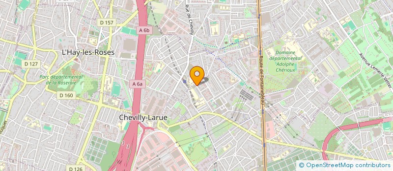 localisation de l'entreprise TOUNNY TRANSPORT  CHEVILLY-LARUE