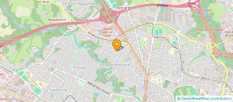 localisation de l'entreprise TOUNSIMMO à ORVAULT