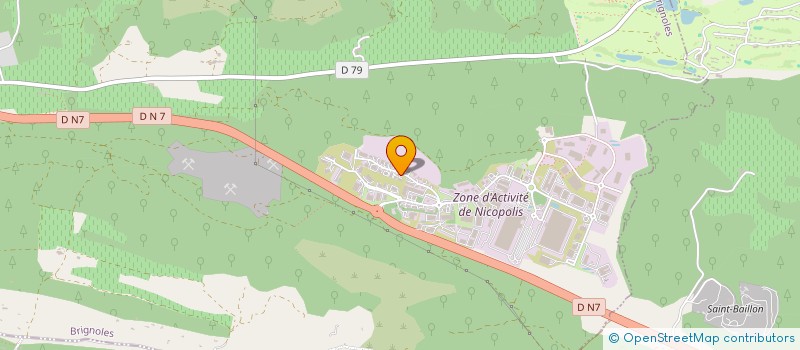 localisation de l'entreprise TOUPAKA à BRIGNOLES