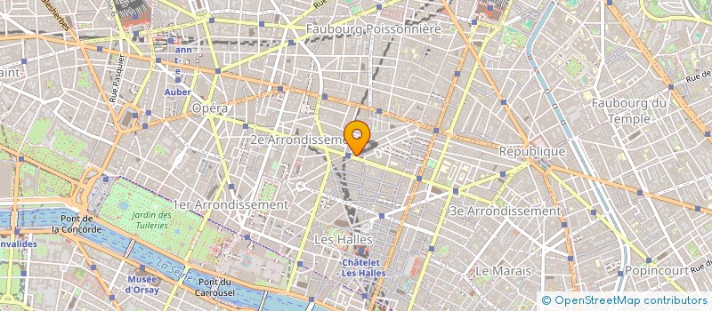 localisation de l'entreprise TOUPARY  PARIS