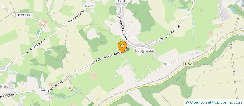 localisation de l'entreprise TOUPET HUPPY  LONGFOSSE