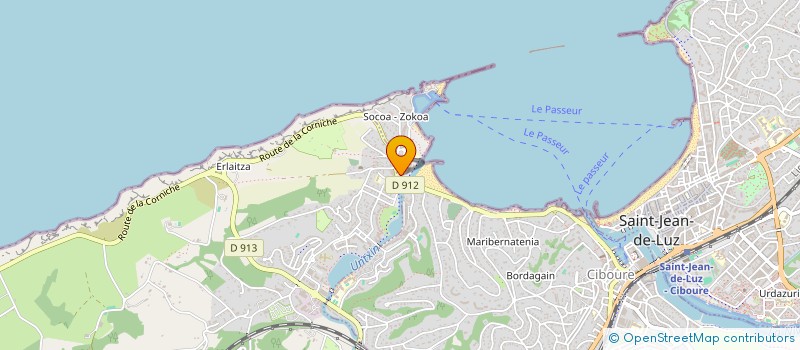 localisation de l'entreprise TOUPIE  CIBOURE