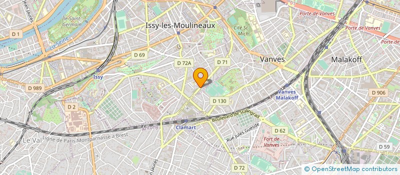 localisation de l'entreprise TOUPOLI S A R L à ISSY-LES-MOULINEAUX