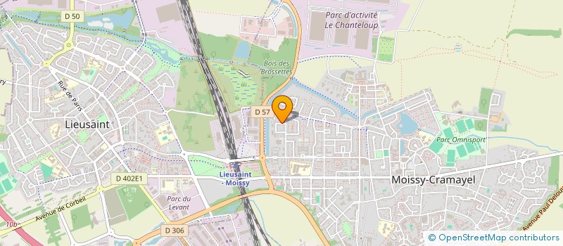 localisation de l'entreprise TOUPOU IMMOBILIER à MOISSY-CRAMAYEL